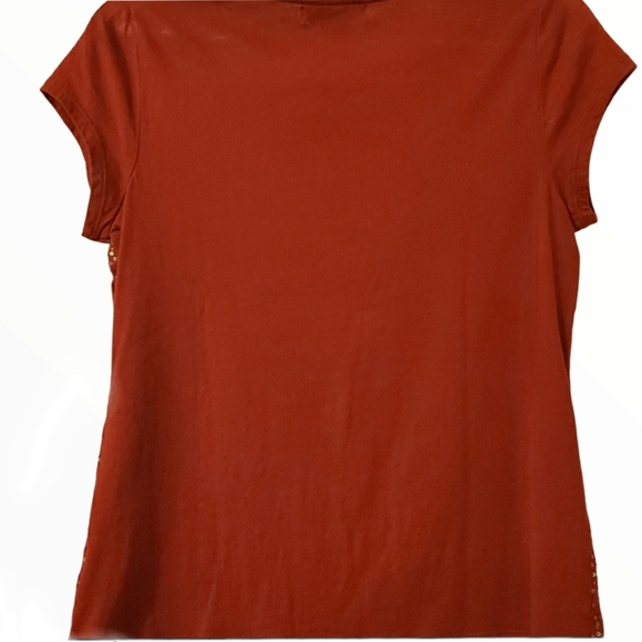 Liz Claiborne Sequins Crew Neck Top - Picture 4 of 4